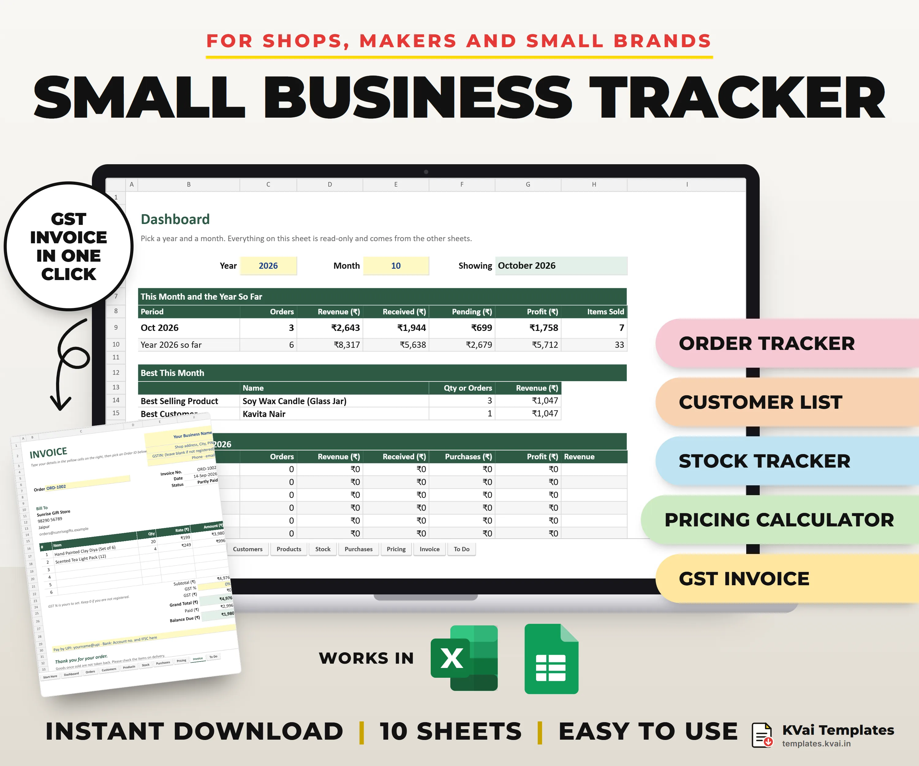 Small Business Tracker cover